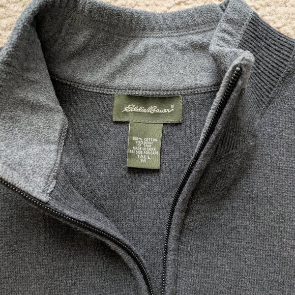 Eddie Bauer Sweater Men's Medium Tall - Picture 3 of 4